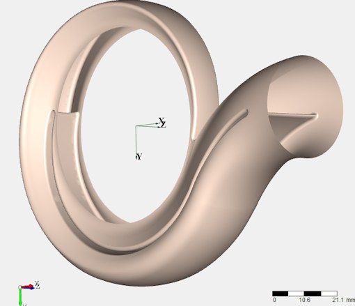 Thiết kế vỏ xoắn ốc (volute) trên CFturbo