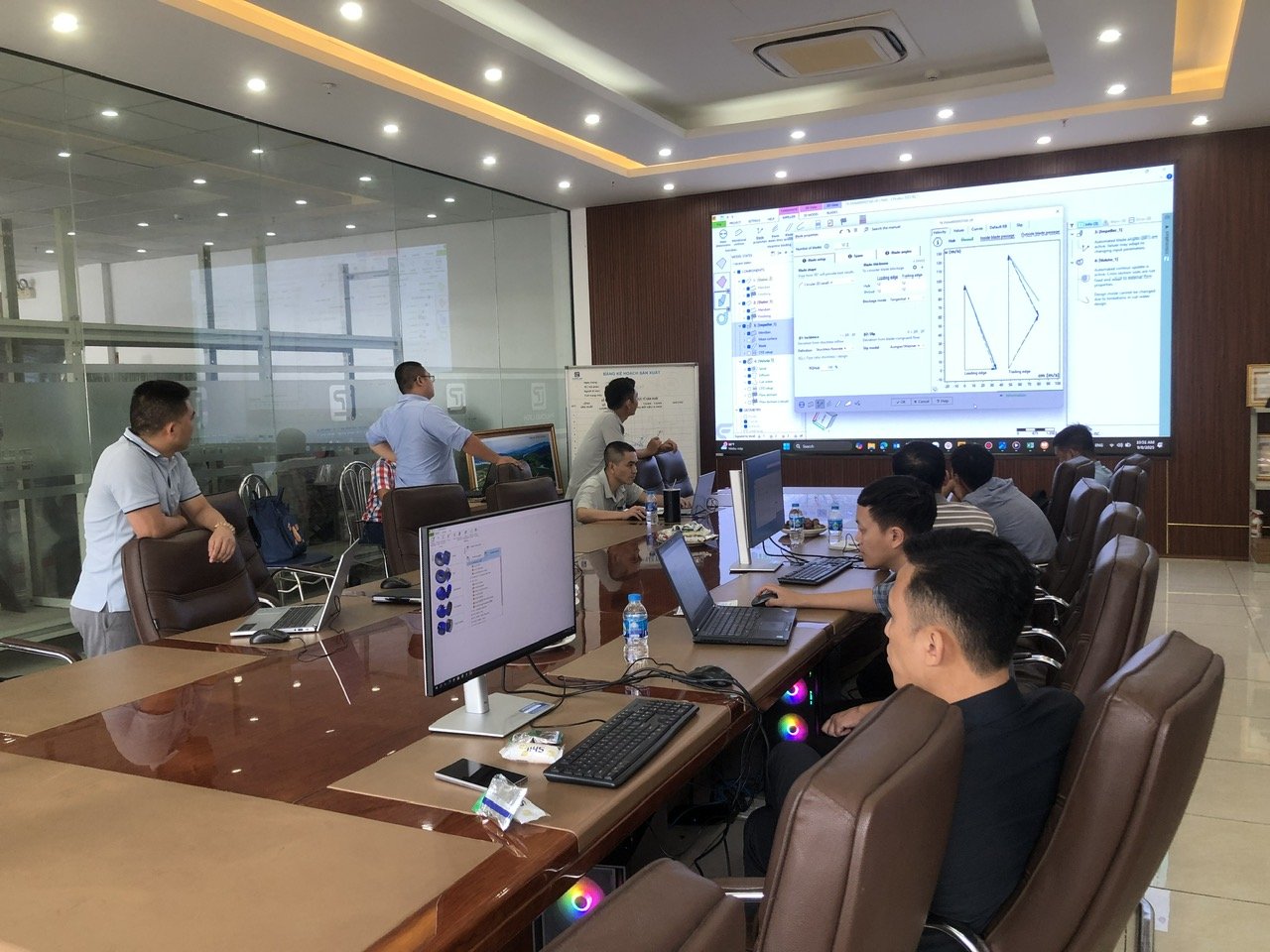 Buổi đào tạo CFturbo – Simerics cho học viên tại AES Việt Nam