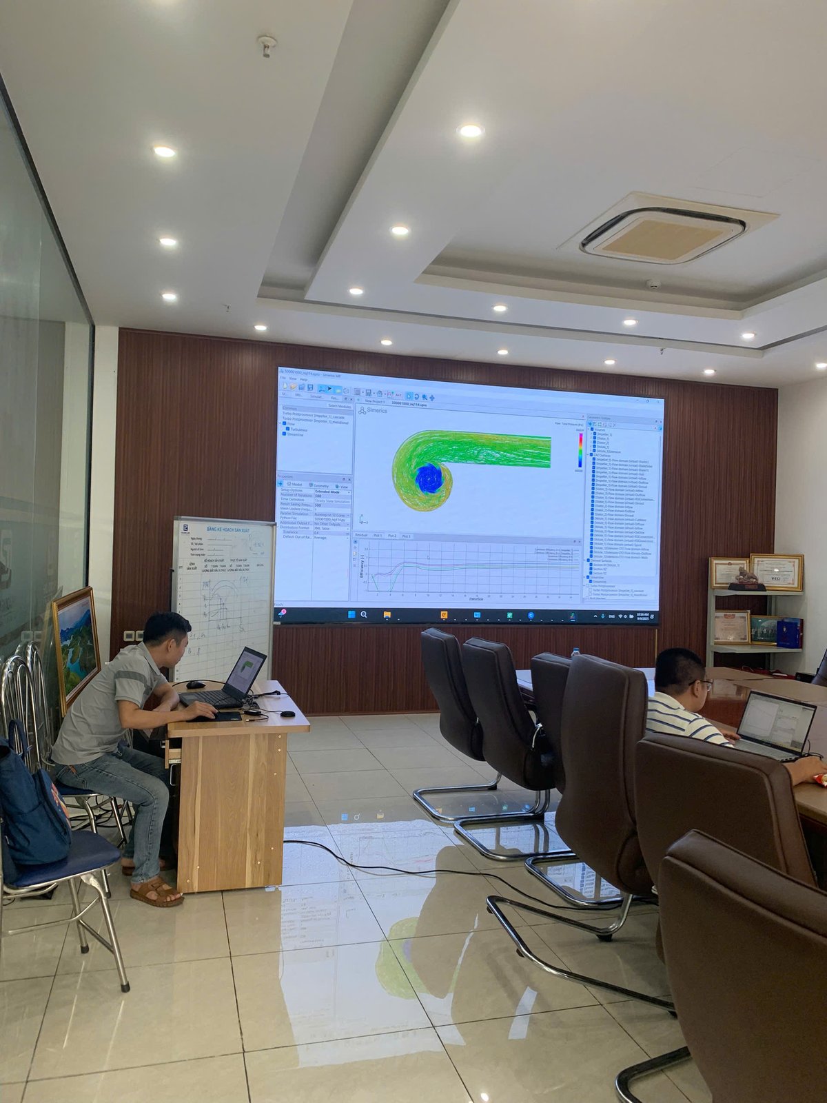 Hướng dẫn thao tác phần mềm CFturbo trong lớp đào tạo