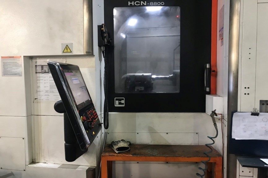 Gia công vỏ gối trên trung tâm CNC 5 trục Mazak HCN-8800