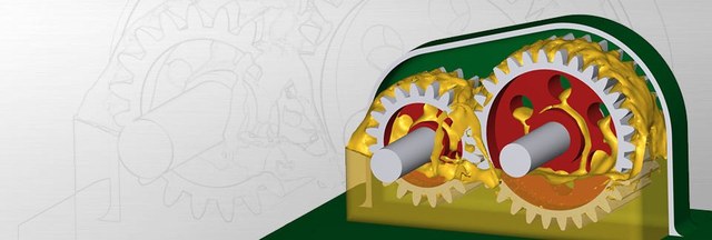 Mô phỏng đa pha trong hình học phức tạp (bơm bánh răng, dầu bôi trơn)
